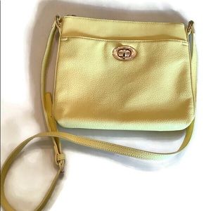 Charming Charlie Yellow Crossbody Bag